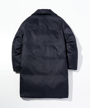 【10月中旬お届け予約商品】WOOL-LIKE LONG DOWN COAT ウールライク ロングダウンコート / WINDSTOPPER® PRODUCTS BY GORE-TEX LABS