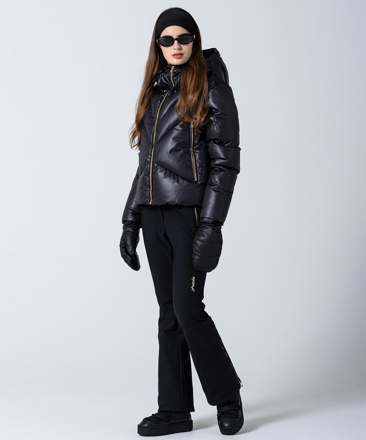 【WOMENS】Irregular Cutting Down Jacket イレギュラーカッティングダウンジャケット / GRACE /phenixスキーウェア 25AW