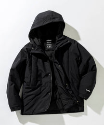 【MENS】DOUBLE POCKET DOWN JACKET ダブルポケット ダウンジャケット ウィンドストッパー / WINDSTOPPER(R) プロダクト by GORE TEX LABS +phenix(プラスフェニックス)