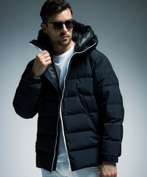 【10月中旬お届け予約商品】DOUBLE HOOD DOWN JACKET ダブルフードダウンジャケット / WINDSTOPPER® PRODUCTS BY GORE-TEX LABS