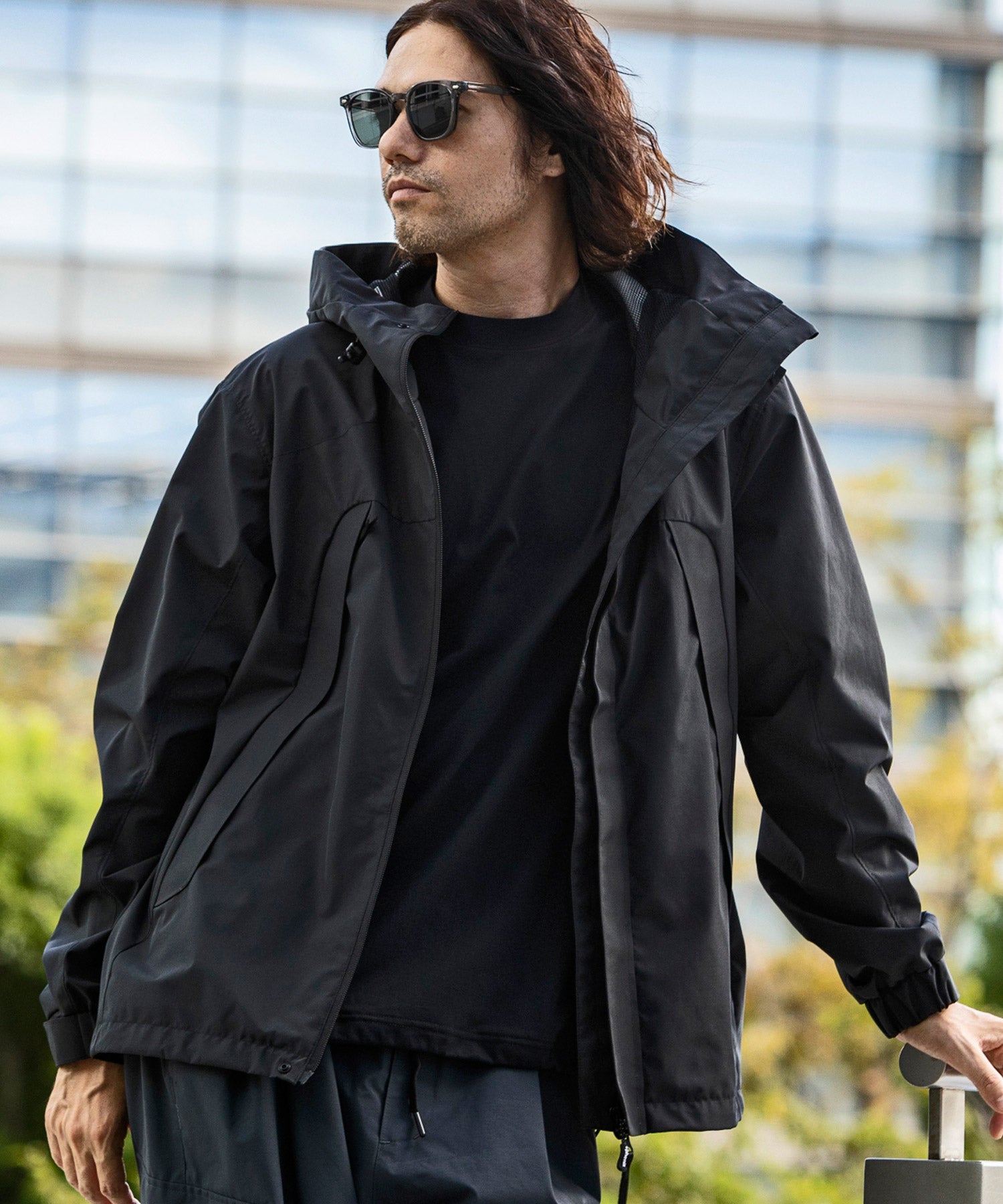 【MENS】FUSED FLAP JACKET フューズドフラップジャケット / WINDSTOPPER(R) プロダクト by GORE TEX LABS / +phenix(プラスフェニックス)