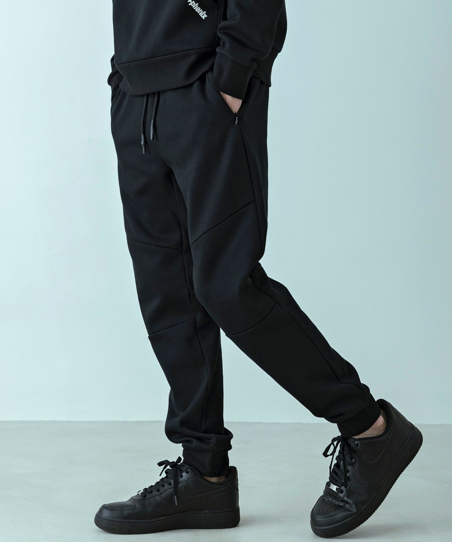 【MENS】HEAVY DUTY JOGGER SWEAT PANTS  ヘビーデューティー ジョガースウェットパンツ / +phenix(プラスフェニックス)