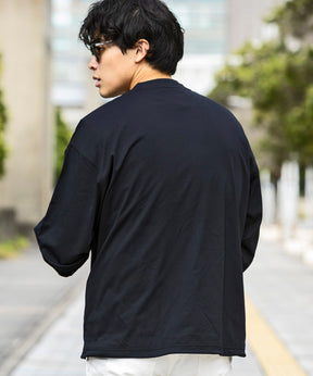 【MENS】DRY DRAW CORD LONG SLEEVE T-SHIRTS ドライドローコードロングスリーブTシャツ / 吸水速乾 / UPF50＋/ +phenix(プラスフェニックス)