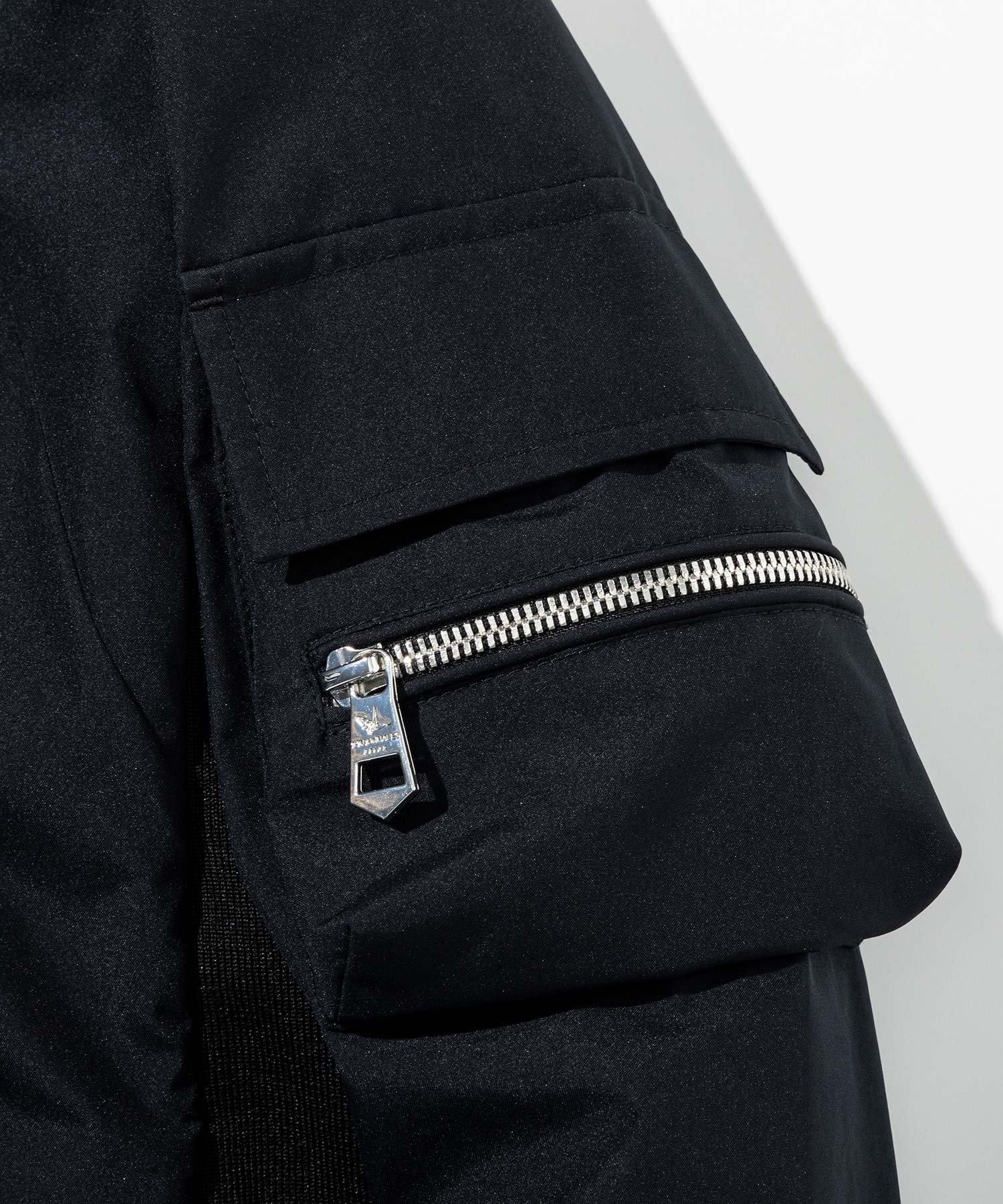 PLUS COLLABO. LUXURIOUS ZIP BIKER HOODIE プラス コラボ ラグジュアリー ジップ バイカー フーディー WINDSTOPPER プロダクト by GORE-TEX LABS /ウィンドストッパー/ゴアテックス