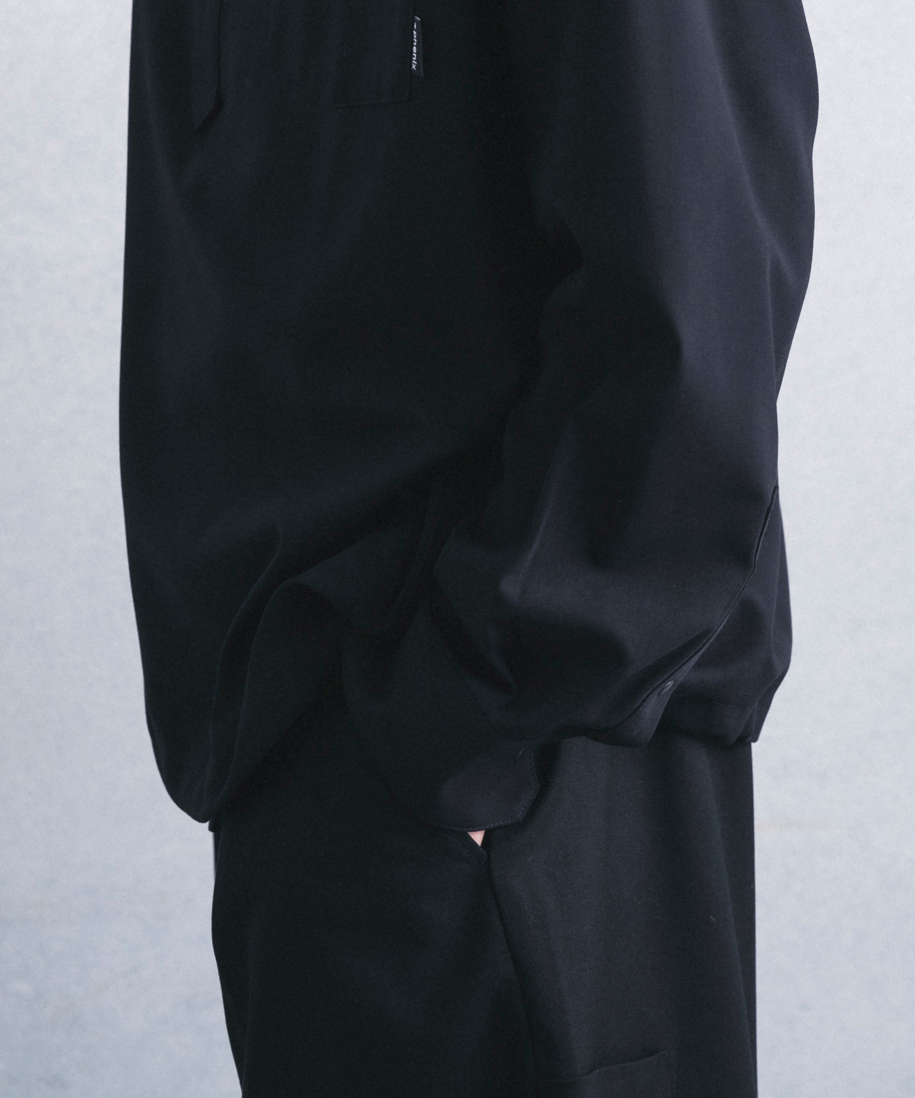 【1月中旬お届け予約商品】PULLOVER BAND COLLAR SHIRT プルオーバーバンドカラーシャツ