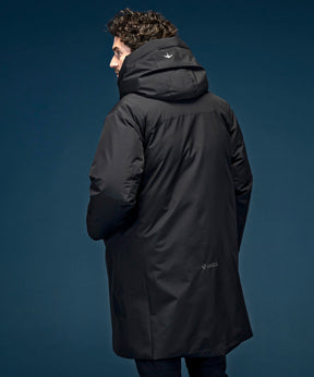 【MENS】GTX WRAP DOWN COAT ラップダウンコート / WINDSTOPPER(R) プロダクト by GORE-TEX LABS /ウィンドストッパー/ゴアテックス/1PIU1UGUALE3 RELAX × +phenix(ウノピゥウノウグァーレトレ リラックス)