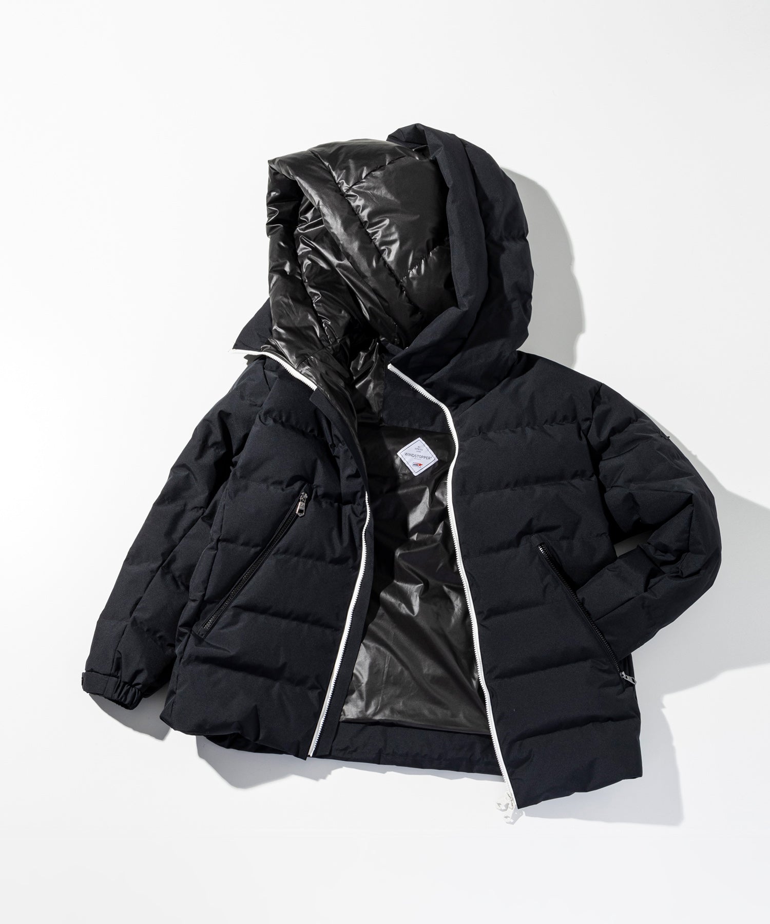 【10月中旬お届け予約商品】DOUBLE HOOD DOWN JACKET ダブルフードダウンジャケット / WINDSTOPPER® PRODUCTS BY GORE-TEX LABS