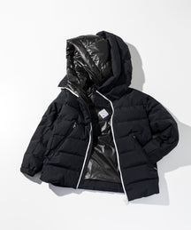 【10月中旬お届け予約商品】DOUBLE HOOD DOWN JACKET ダブルフードダウンジャケット / WINDSTOPPER® PRODUCTS BY GORE-TEX LABS
