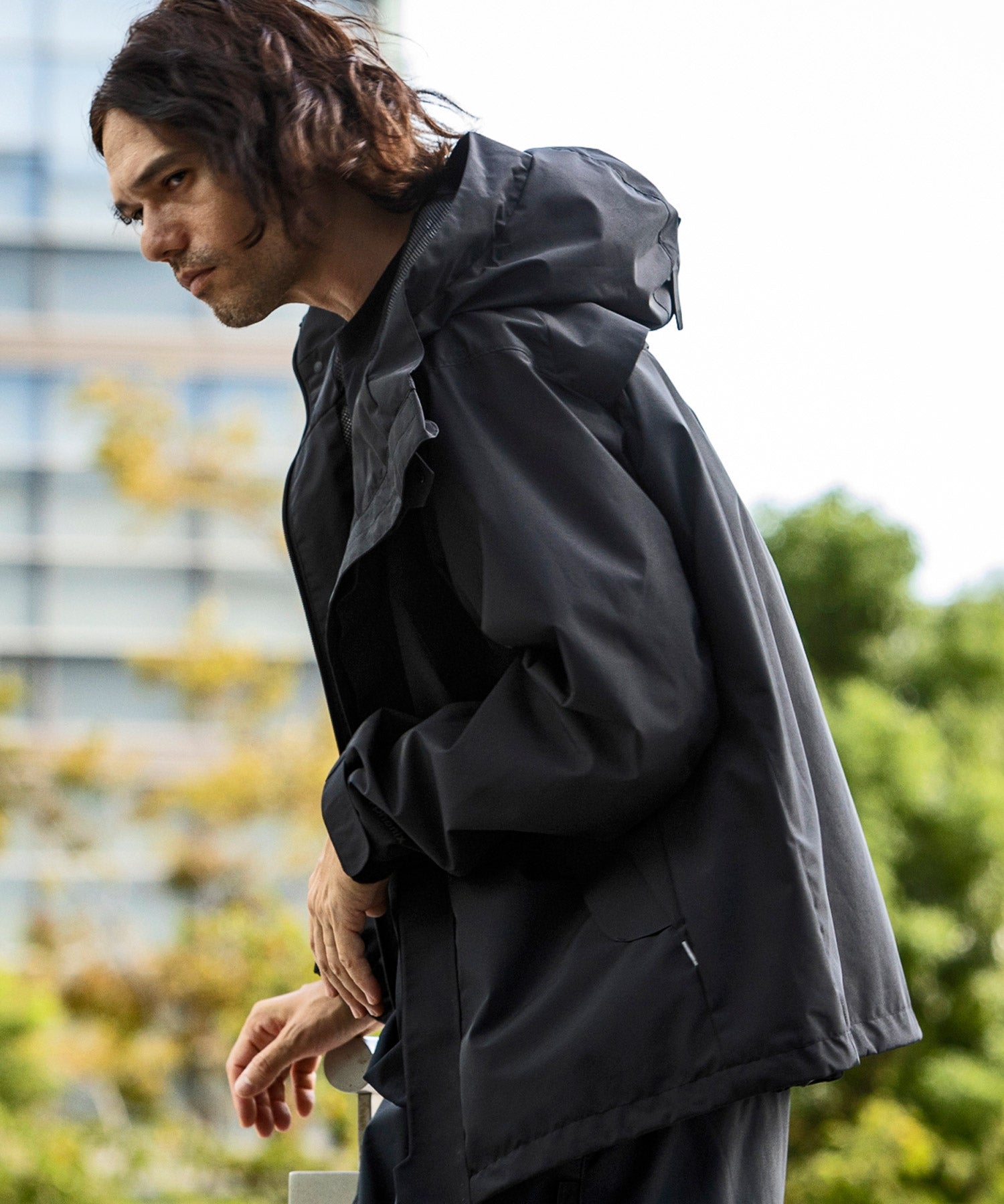 【MENS】FUSED FLAP JACKET フューズドフラップジャケット / WINDSTOPPER(R) プロダクト by GORE TEX LABS / +phenix(プラスフェニックス)