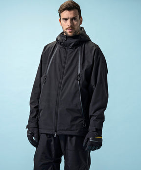 【MENS】GTX HOODED LAYER SNOW JACKET フーデッドレイヤースノージャケット / WINDSTOPPER(R) プロダクト by GORE-TEX LABS /ウィンドストッパー/ゴアテックス/1PIU1UGUALE3 RELAX × +phenix(ウノピゥウノウグァーレトレ リラックス)