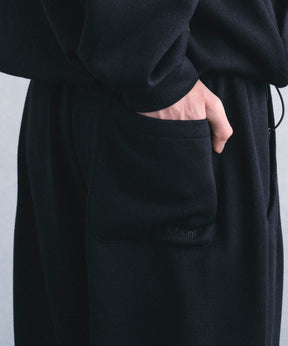 【1月中旬お届け予約商品】FLEECE WIDE PANTS フリースワイドパンツ