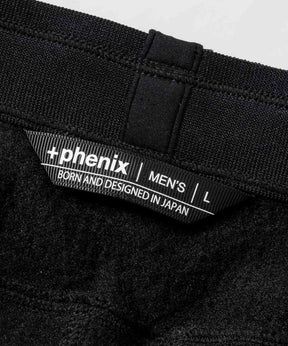 【MENS】MELANGE FLEECE PANTS メランジ フリース パンツ +phenix(プラスフェニックス)　