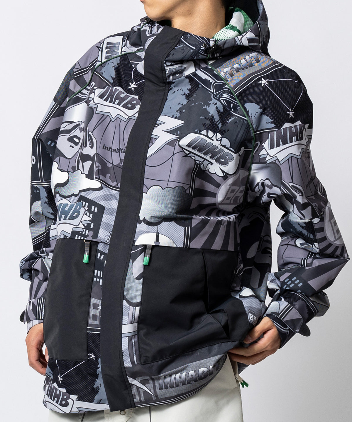 【11月中旬お届け予約商品】【MENS】FULL ZIP SNOW JACKET フルジップスノージャケット /inhabitant(インハビタント)