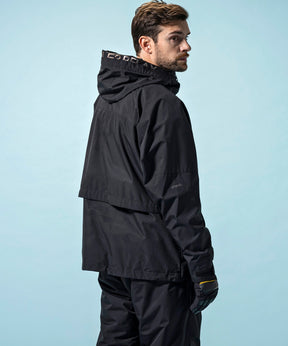 【MENS】GTX HOODED LAYER SNOW JACKET フーデッドレイヤースノージャケット / WINDSTOPPER(R) プロダクト by GORE-TEX LABS /ウィンドストッパー/ゴアテックス/1PIU1UGUALE3 RELAX × +phenix(ウノピゥウノウグァーレトレ リラックス)