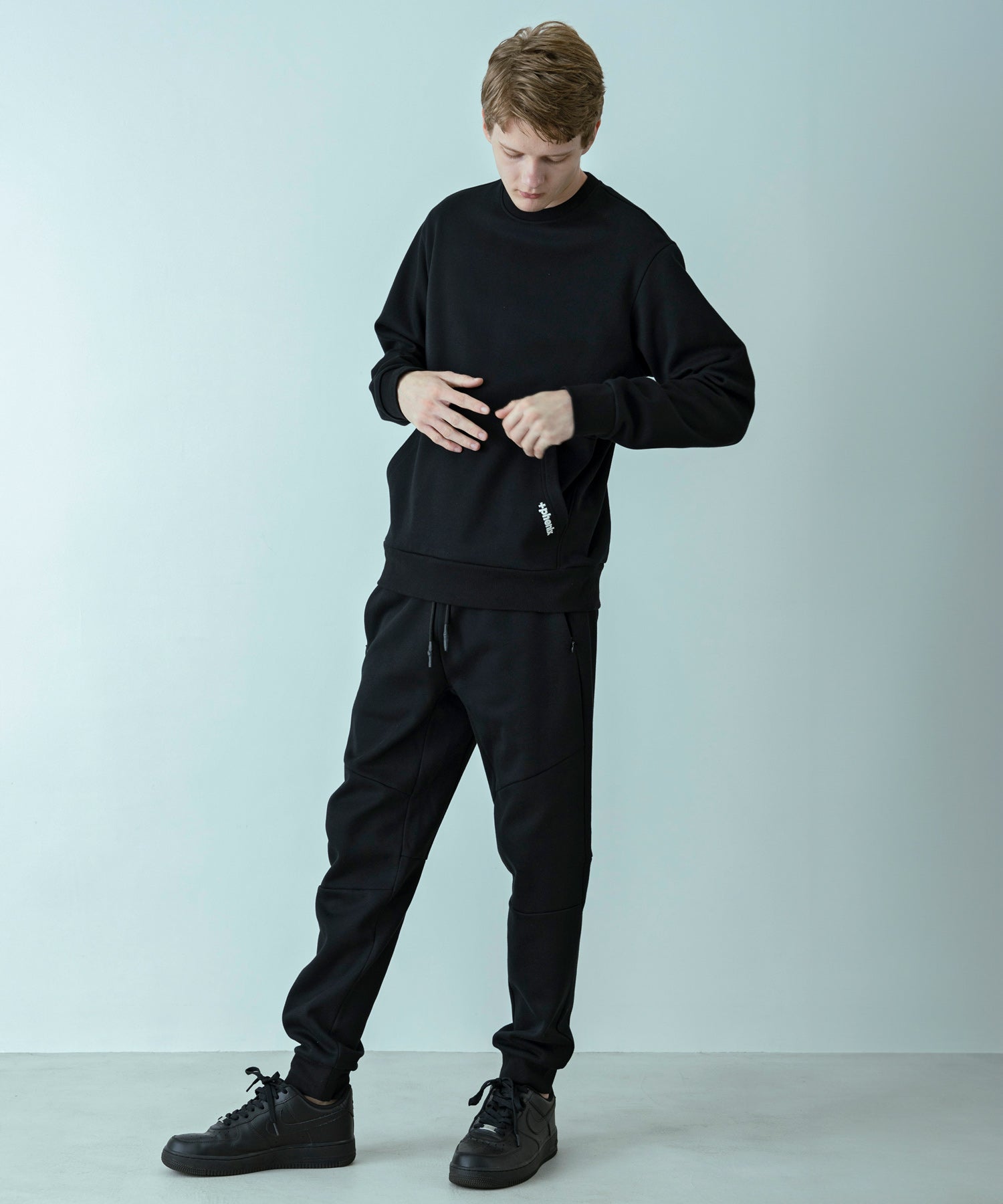 【MENS】HEAVY DUTY CREW NECK SWEAT  ヘビーデューティー クルーネックスウェット / +phenix(プラスフェニックス)