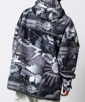 【11月中旬お届け予約商品】【MENS】FULL ZIP SNOW JACKET フルジップスノージャケット /inhabitant(インハビタント)