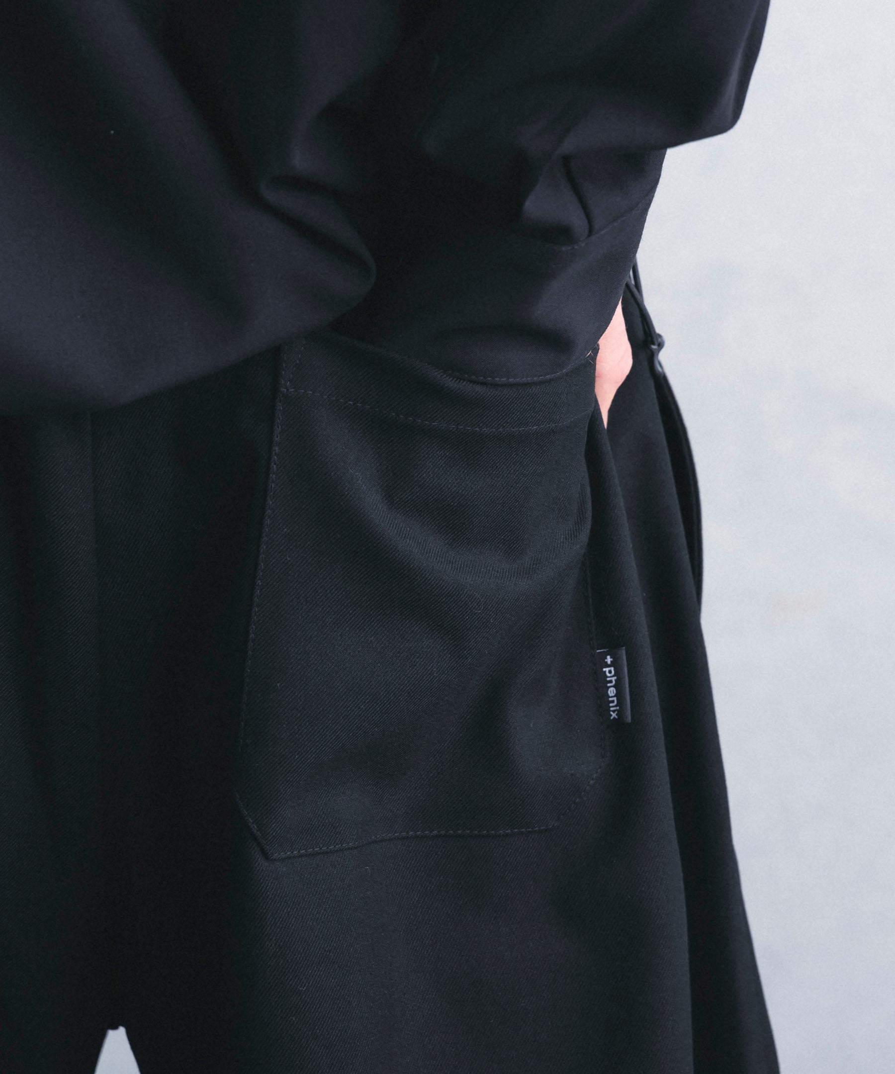 【1月中旬お届け予約商品】COCOON SILHOUETTE RELAXED PANTS コクーンシルエット リラックス パンツ