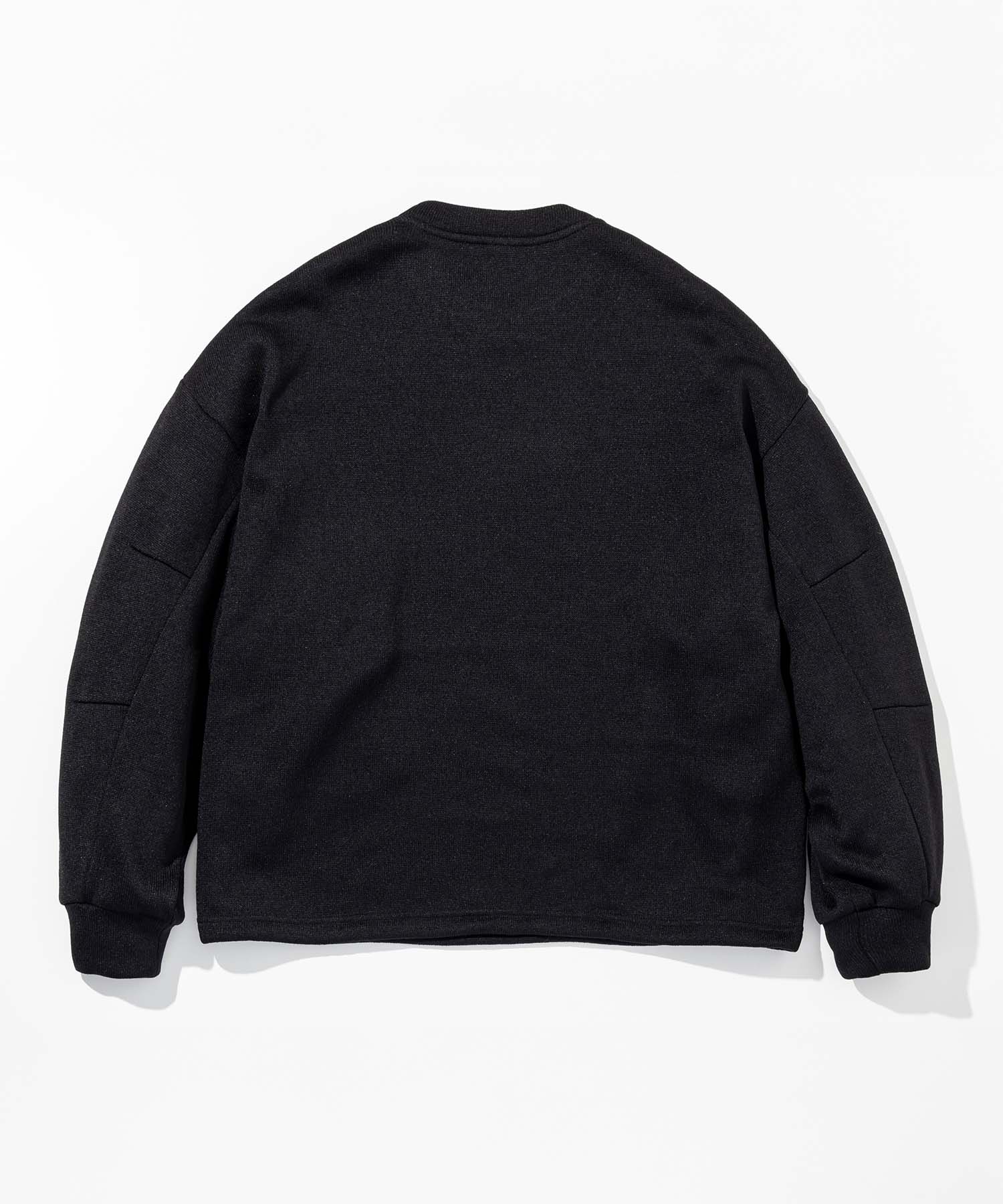【1月中旬お届け予約商品】CREW NECK FLEECE SHIRT クルーネック フリースシャツ