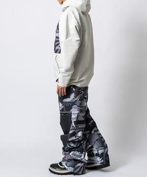 【11月中旬お届け予約商品】【MENS】PIPING LINE SNOW PANTS  パイピングラインスノーパンツ /inhabitant(インハビタント)