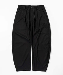 【1月中旬お届け予約商品】COCOON SILHOUETTE RELAXED PANTS コクーンシルエット リラックス パンツ