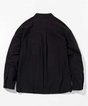 【1月中旬お届け予約商品】PULLOVER BAND COLLAR SHIRT プルオーバーバンドカラーシャツ