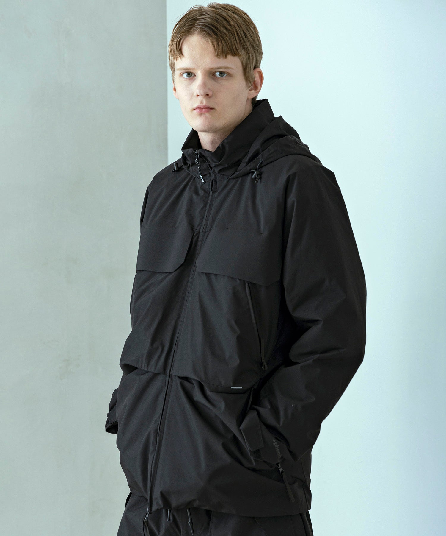 【MENS】INSULATION JACKET  インスレーションジャケット ウィンドストッパー / WINDSTOPPER(R) プロダクト by GORE TEX LABS / +phenix(プラスフェニックス)