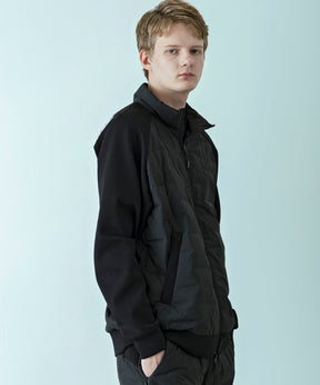 【MENS】HYBRID DOWN JACKET  ハイブリッドダウンジャケット / +phenix(プラスフェニックス)