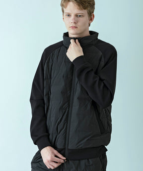 【MENS】HYBRID DOWN JACKET  ハイブリッドダウンジャケット / +phenix(プラスフェニックス)