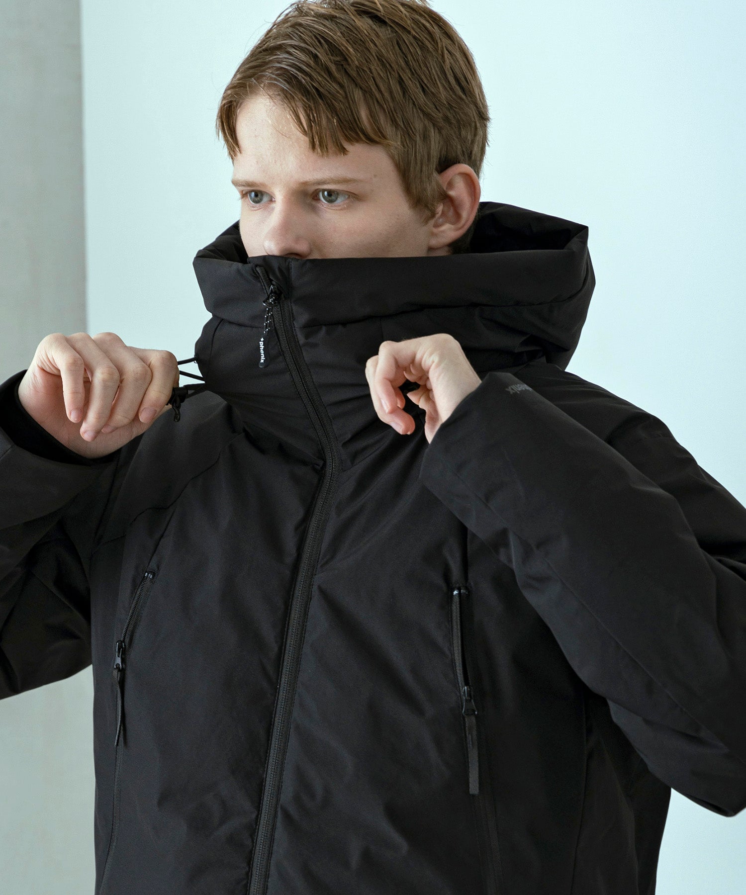 【MENS】DOWN JACKET  ダウンジャケット ウィンドストッパー / WINDSTOPPER(R) プロダクト by GORE TEX LABS / +phenix(プラスフェニックス)