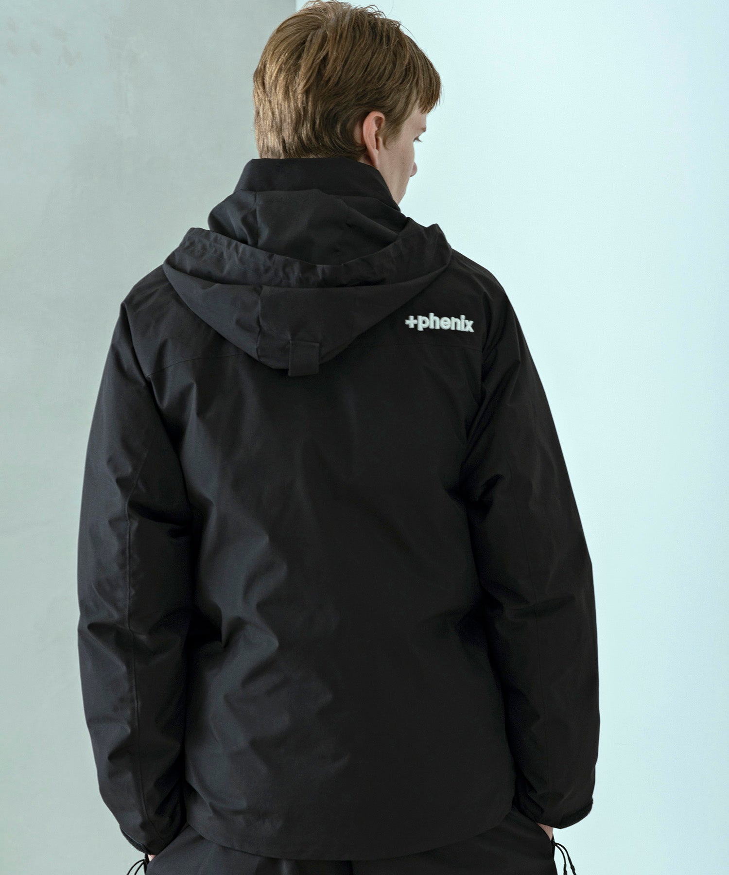 【MENS】INSULATION JACKET  インスレーションジャケット ウィンドストッパー / WINDSTOPPER(R) プロダクト by GORE TEX LABS / +phenix(プラスフェニックス)