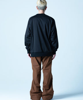 【MENS】撥水・耐水・高耐久加工スキー・スノーボードウェア クルーネックプルオーバー WATER-REPELLENT CREW NECK PULLOVER