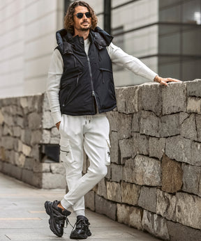 【MENS】GTX DOWN VEST ダウンベスト / WINDSTOPPER(R) プロダクト by GORE-TEX LABS /ウィンドストッパー/ゴアテックス/1PIU1UGUALE3 RELAX × +phenix(ウノピゥウノウグァーレトレ リラックス)