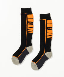 【KIDS/JUNIOR】Bottom Color Block Ski Socks / ボトムカラーブロックスキーソックス / phenix スキーウェア 26AW