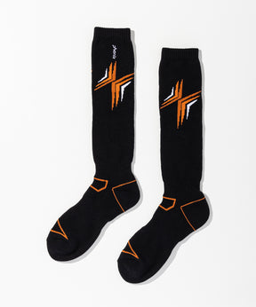 【MENS】Cross Motif Ski Socks / クロスモチーフスキーソックス / phenix スキーウェア 26AW