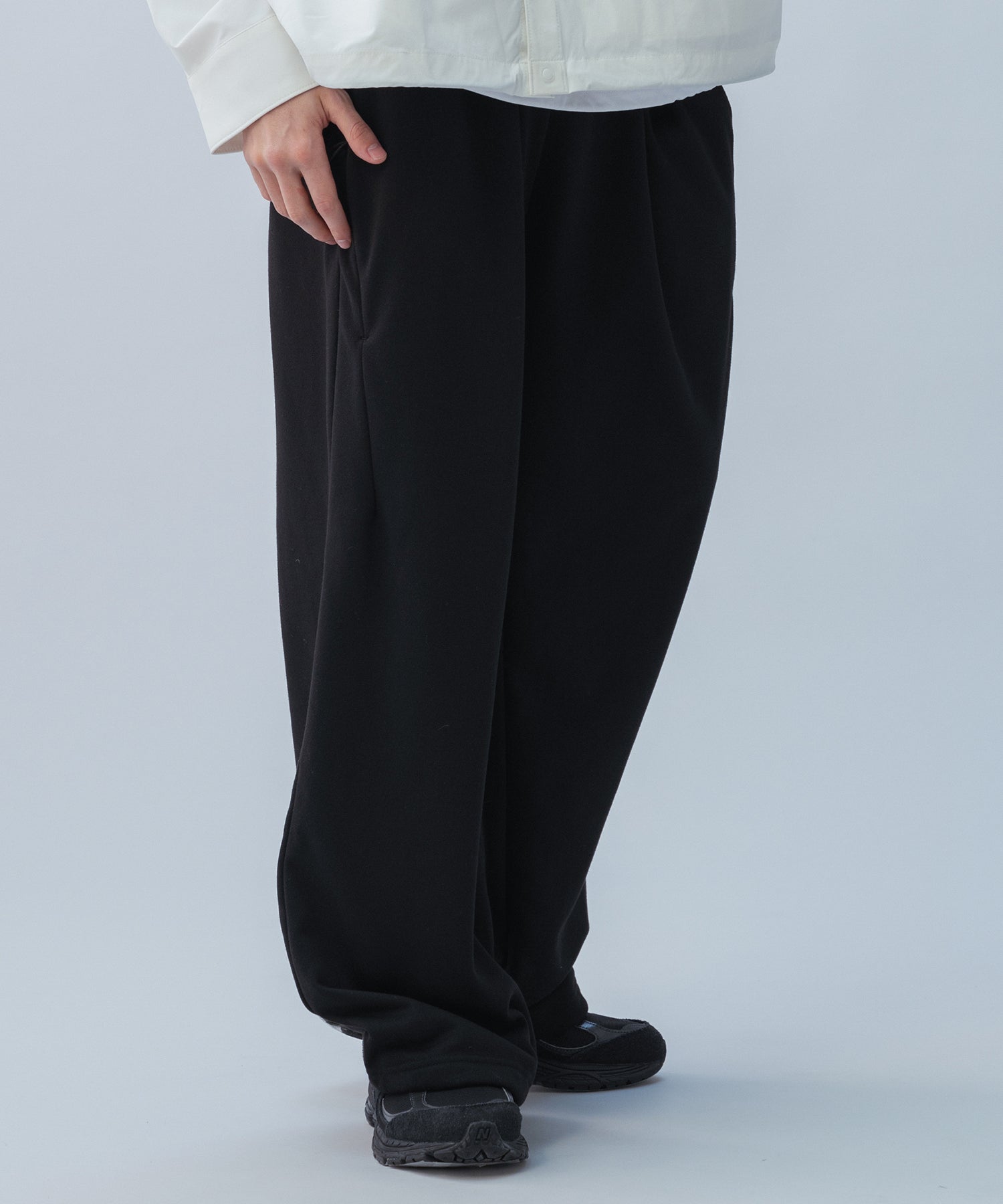 TECH SWEAT WIDE PANTS / テック スウェット ワイドパンツ