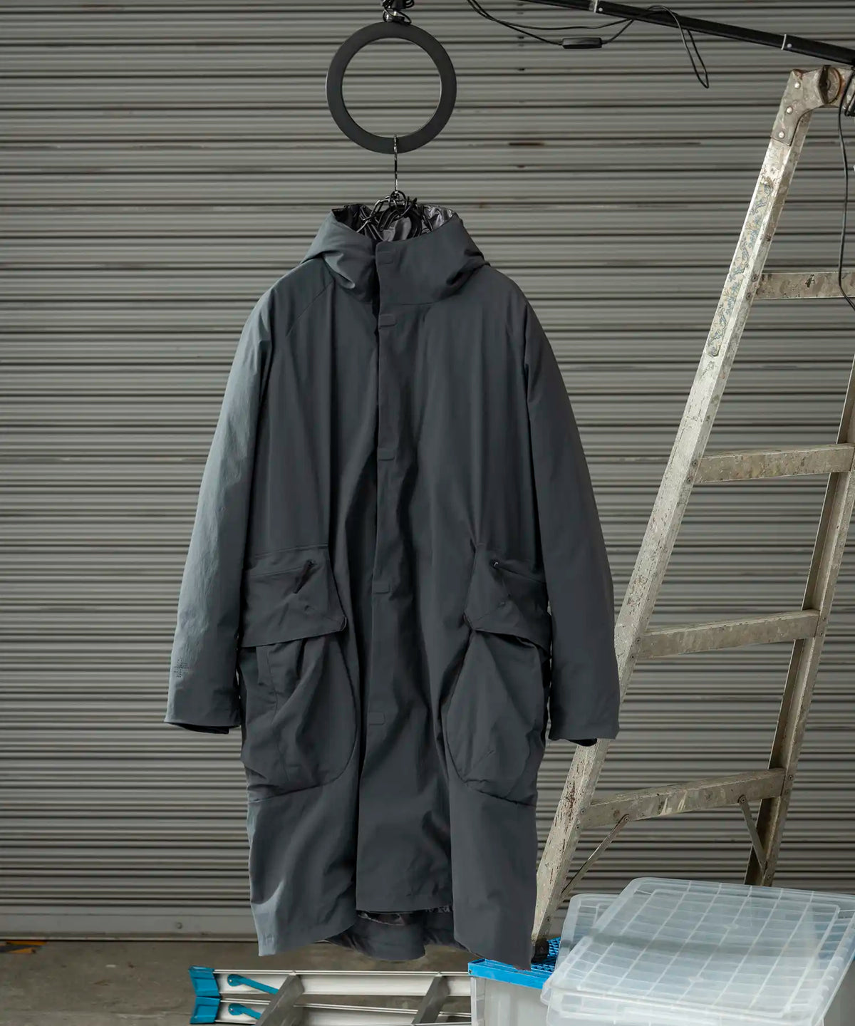 alk phenix zak coat karu stretch グレー MENS】ザックコート・アウター ダウン使用 Zak coat III / karu