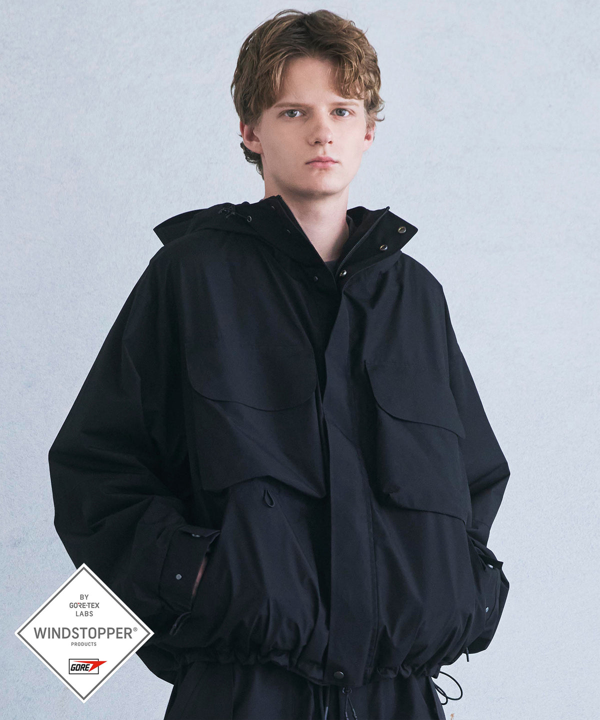 HOODED JACKET フードジャケット / WINDSTOPPER® PRODUCTS BY GORE-TEX LABS