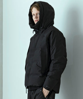 【MENS】FUSED QUILTING DOWN JACKET  フューズドキルティングダウンジャケット ウィンドストッパー / WINDSTOPPER(R) プロダクト by GORE TEX LABS / +phenix(プラスフェニックス)