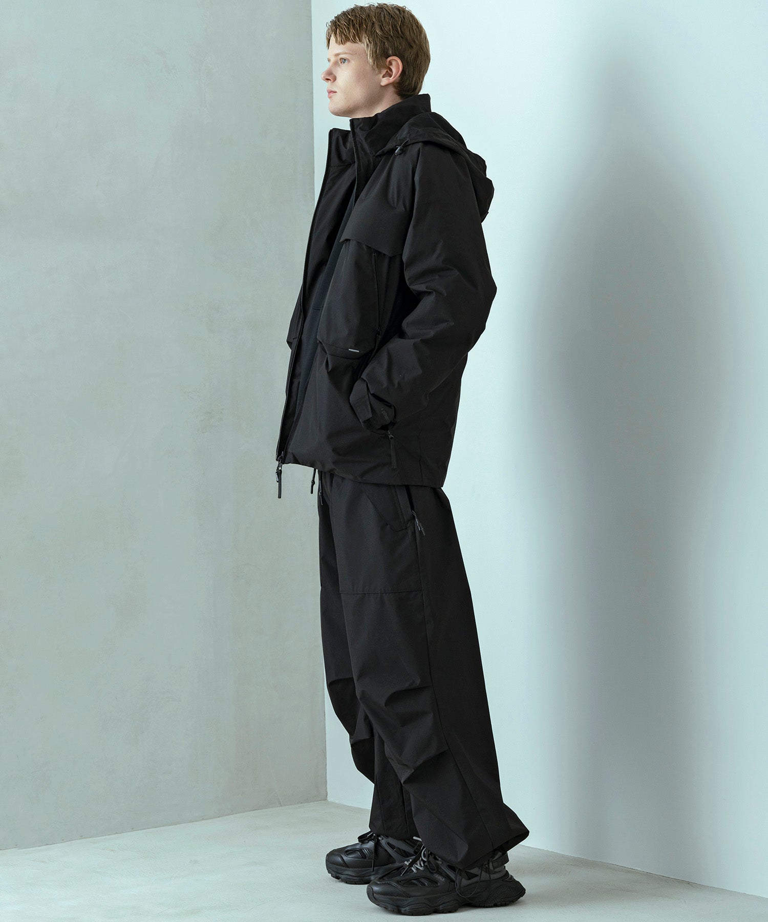 【MENS】INSULATION JACKET  インスレーションジャケット ウィンドストッパー / WINDSTOPPER(R) プロダクト by GORE TEX LABS / +phenix(プラスフェニックス)