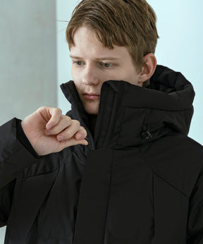 【MENS】FUSED QUILTING DOWN JACKET  フューズドキルティングダウンジャケット ウィンドストッパー / WINDSTOPPER(R) プロダクト by GORE TEX LABS / +phenix(プラスフェニックス)