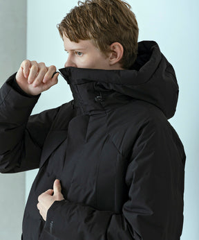 【MENS】FUSED QUILTING DOWN JACKET  フューズドキルティングダウンジャケット ウィンドストッパー / WINDSTOPPER(R) プロダクト by GORE TEX LABS / +phenix(プラスフェニックス)