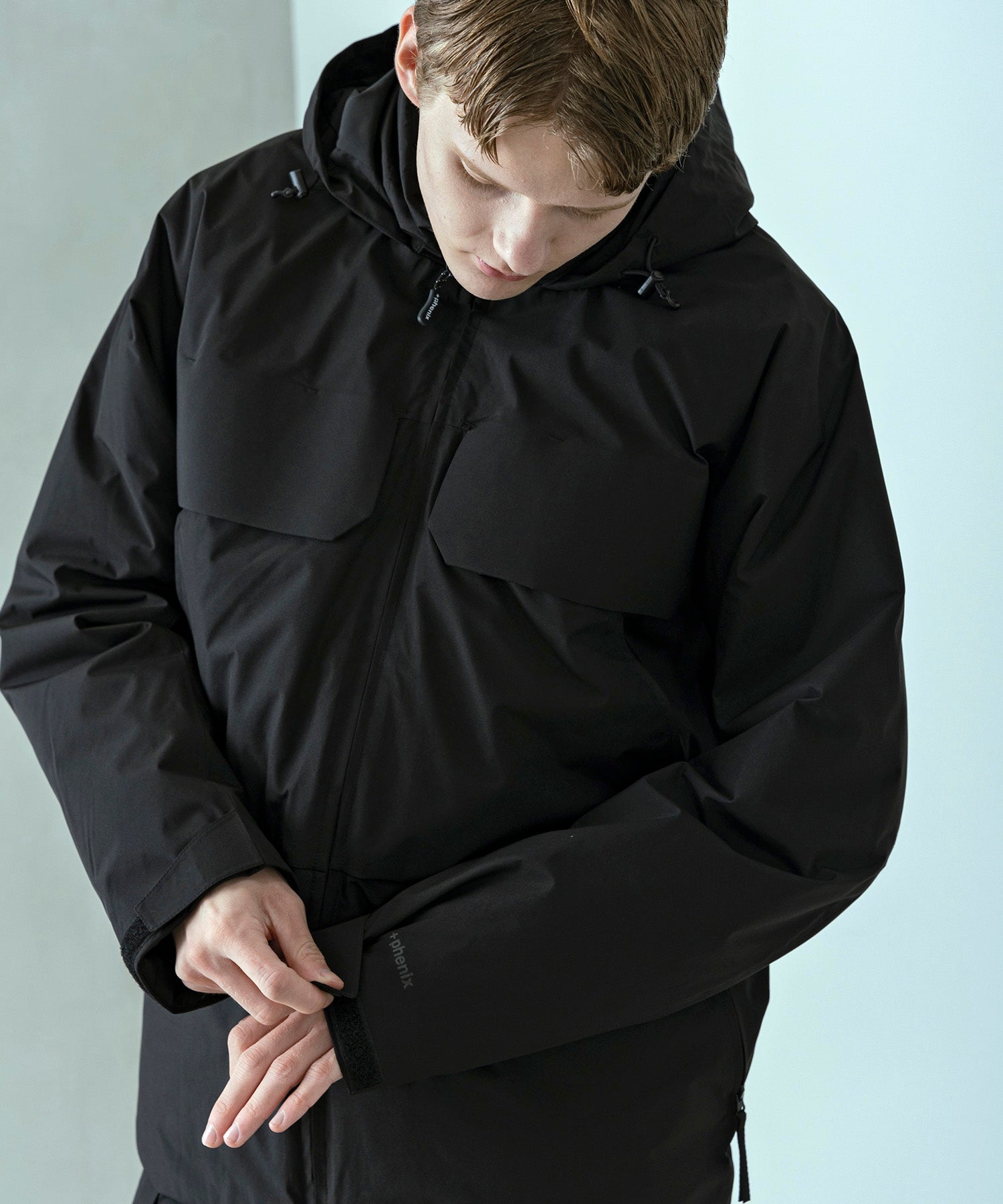 【MENS】INSULATION JACKET  インスレーションジャケット ウィンドストッパー / WINDSTOPPER(R) プロダクト by GORE TEX LABS / +phenix(プラスフェニックス)