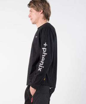 【MENS】Sleeve Logo LS-shirt