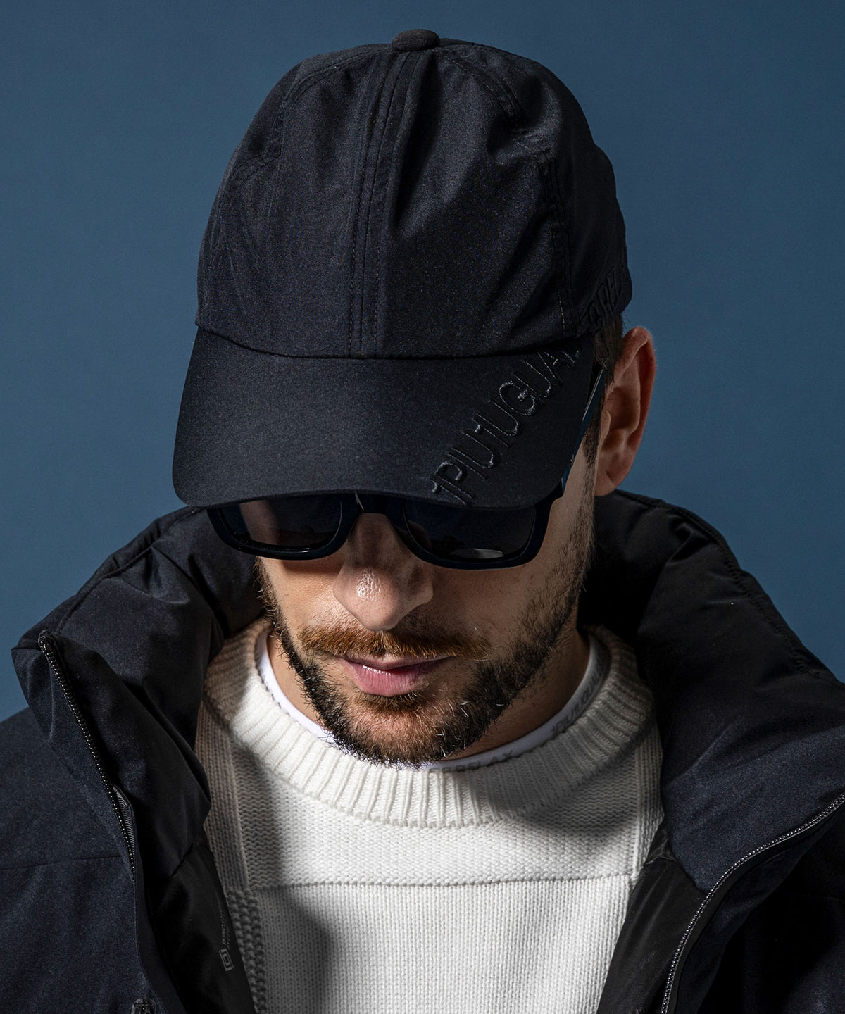 【MENS】GTX LOGO CAP ロゴキャップ / WINDSTOPPER(R) プロダクト by GORE-TEX LABS /ウィンドストッパー/ゴアテックス/1PIU1UGUALE3 RELAX × +phenix(ウノピゥウノウグァーレトレ リラックス)