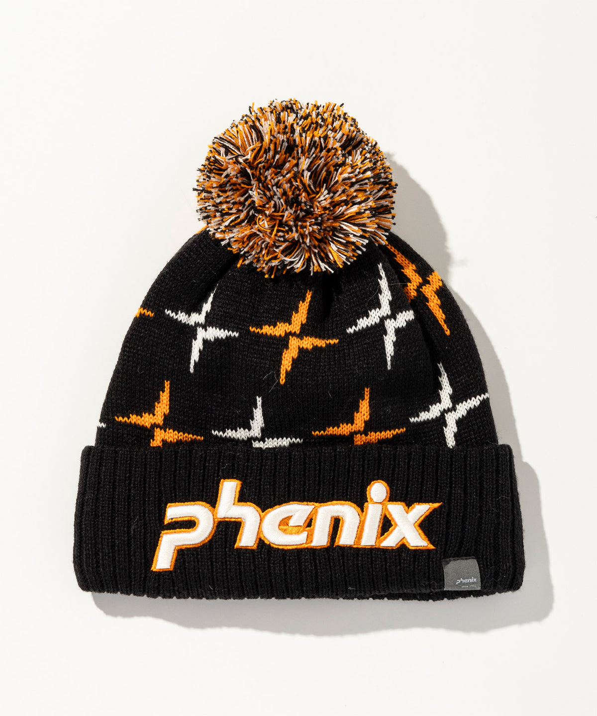 【KIDS/JUNIOR】Cross Pattern Knit Cap / クロスパターンニットキャップ / phenix スキーウェア 26AW
