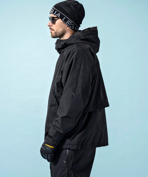 【MENS】GTX HOODED LAYER SNOW JACKET フーデッドレイヤースノージャケット / WINDSTOPPER(R) プロダクト by GORE-TEX LABS /ウィンドストッパー/ゴアテックス/1PIU1UGUALE3 RELAX × +phenix(ウノピゥウノウグァーレトレ リラックス)