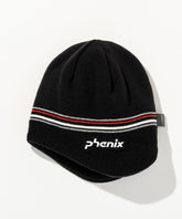 【KIDS/JUNIOR】Junior Simple Lined Knit Beanie / ジュニアシンプルラインドニットビーニー / phenix スキーウェア 26AW