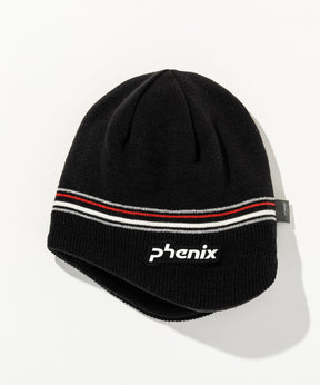 【KIDS/JUNIOR】Junior Simple Lined Knit Beanie / ジュニアシンプルラインドニットビーニー / phenix スキーウェア 26AW