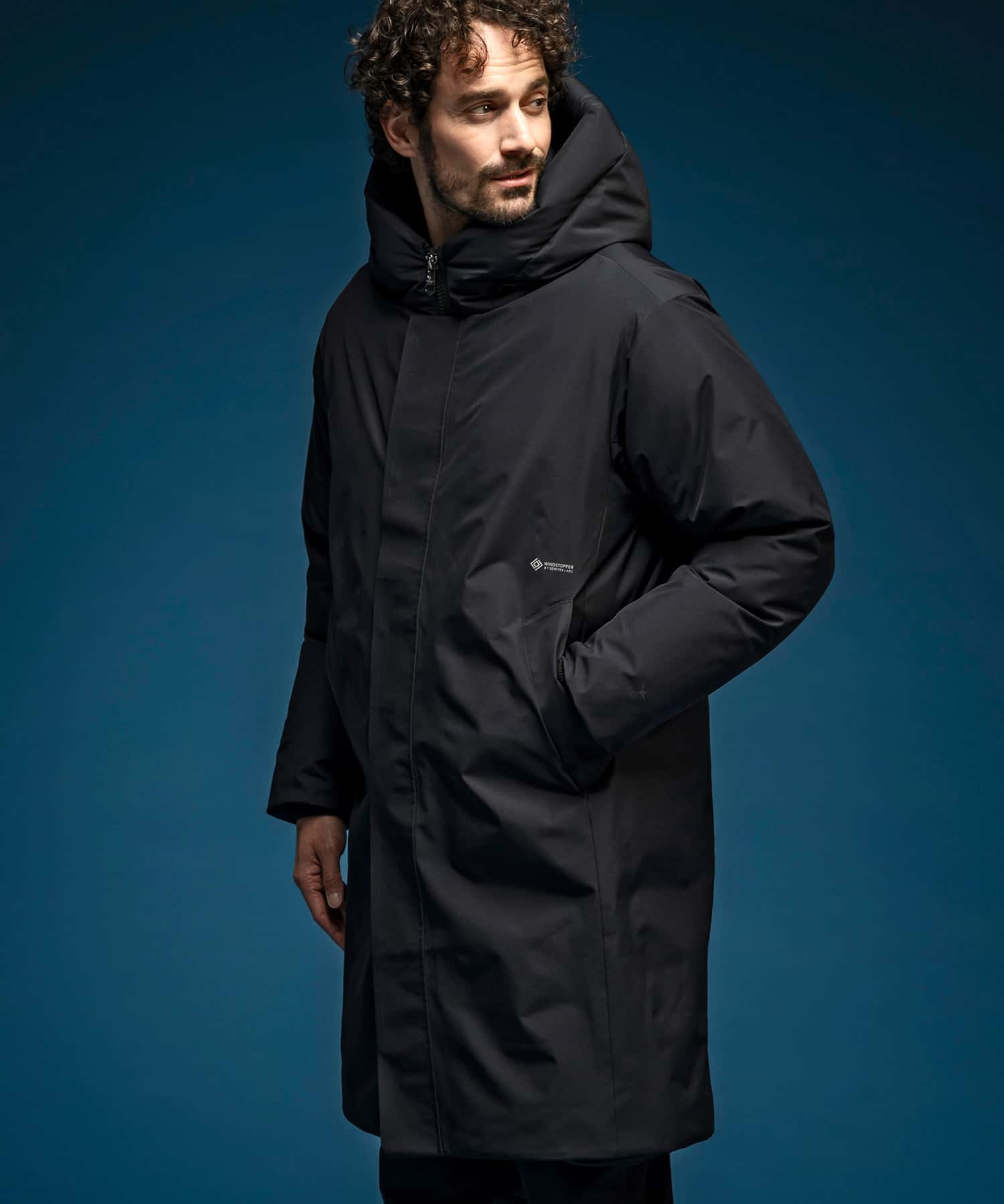 MENS】ダウンコート WINDSTOPPER(R) プロダクト by GORE-TEX LABS