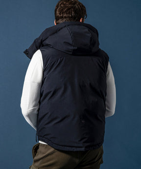【MENS】GTX DOWN VEST ダウンベスト / WINDSTOPPER(R) プロダクト by GORE-TEX LABS /ウィンドストッパー/ゴアテックス/1PIU1UGUALE3 RELAX × +phenix(ウノピゥウノウグァーレトレ リラックス)
